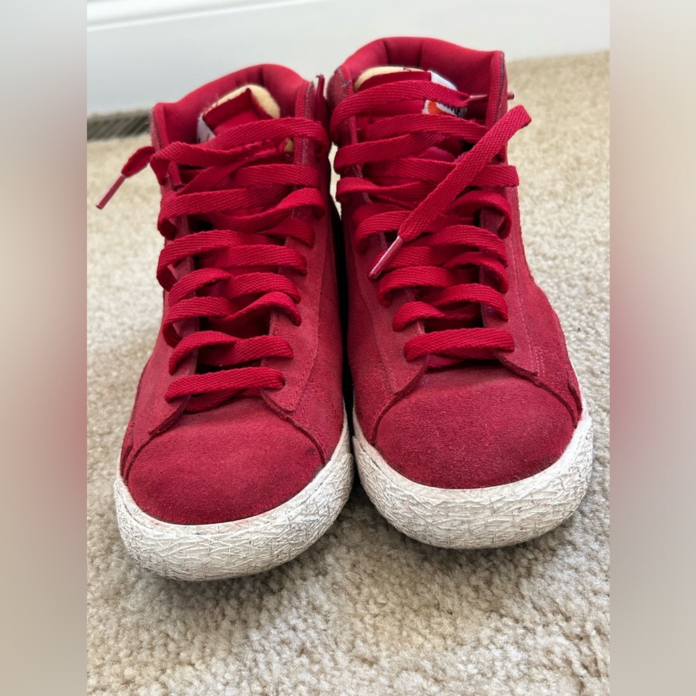 Red Nike Blazer
